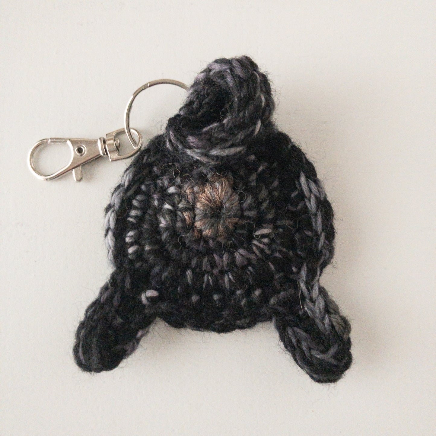 Pug Butt Keychain Valentine's Day Gift with OOAK Art Card