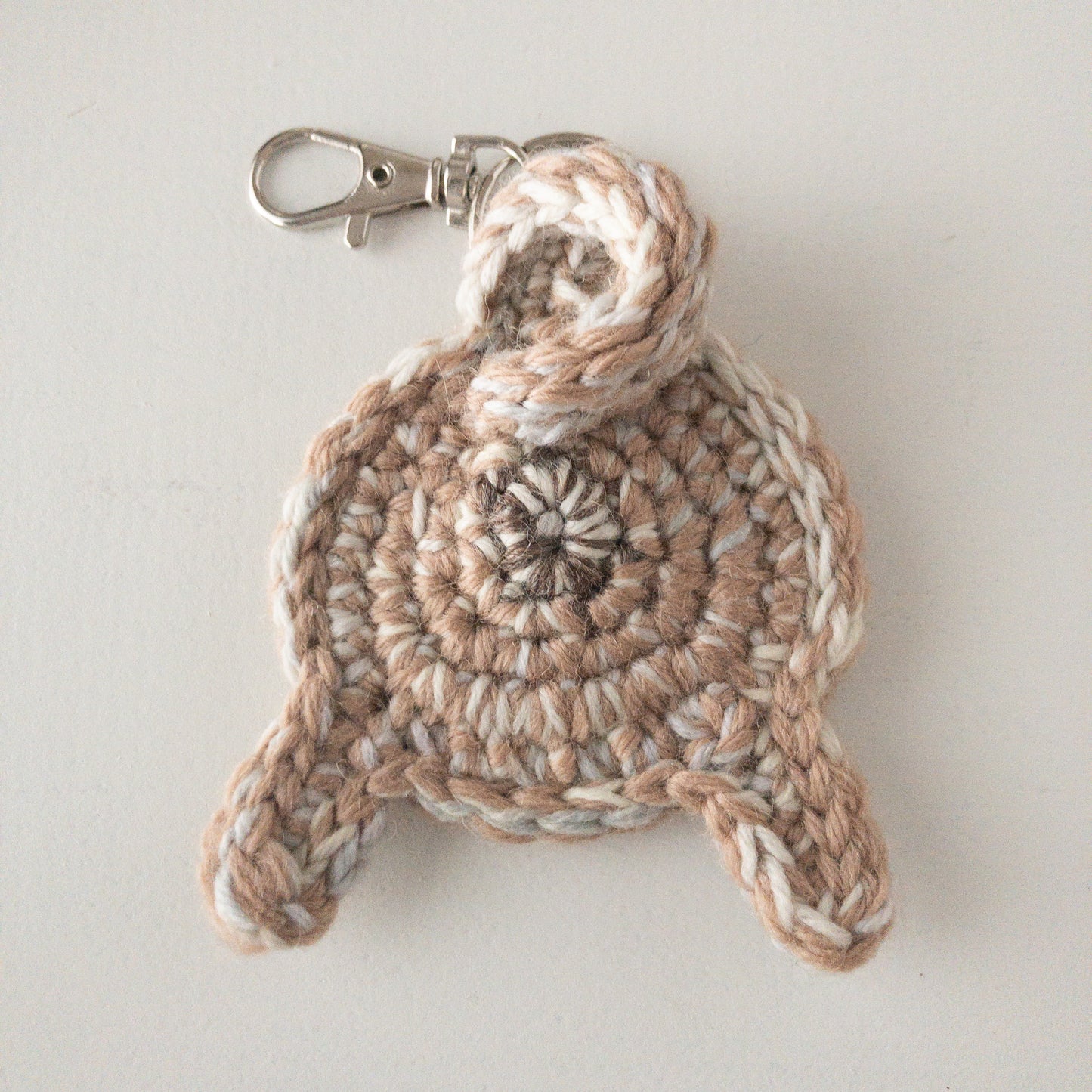 Pug Butt Keychain Valentine's Day Gift with OOAK Art Card