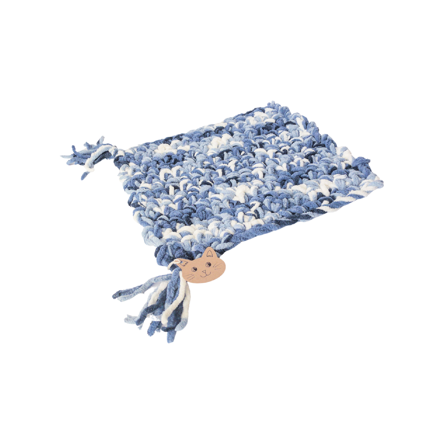 Knot By Gran'ma Cat Mat Cat Mat Bluesy Blues Sleeping Pad