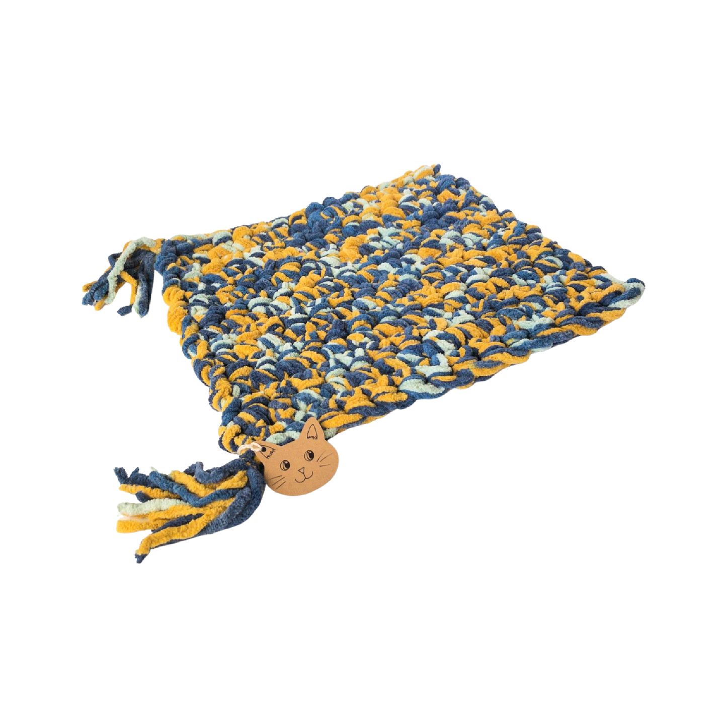Knot By Gran'ma Cat Mat Cat Mat Sunflower Summer Sleeping Bed