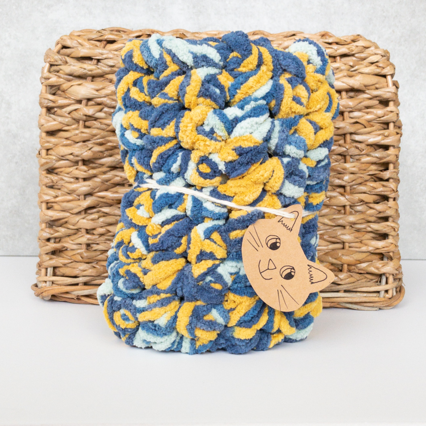 Knot By Gran'ma Cat Mat Cat Mat Sunflower Summer Sleeping Bed