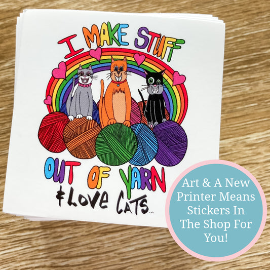 Blog post Art & A New Printer Means Stickers In The Shop For You!