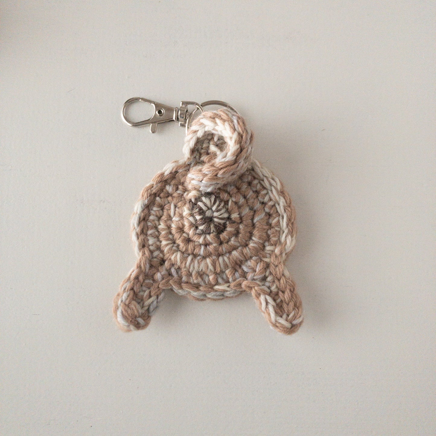 Pug Butt Keychain Valentine's Day Gift with OOAK Art Card