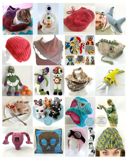 Knot By Gran'ma 45 Crochet Patterns Bundle