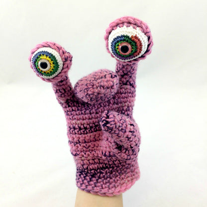 Knot By Gran'ma Digital Crochet Pattern Monsters Hand Puppet Crochet Pattern