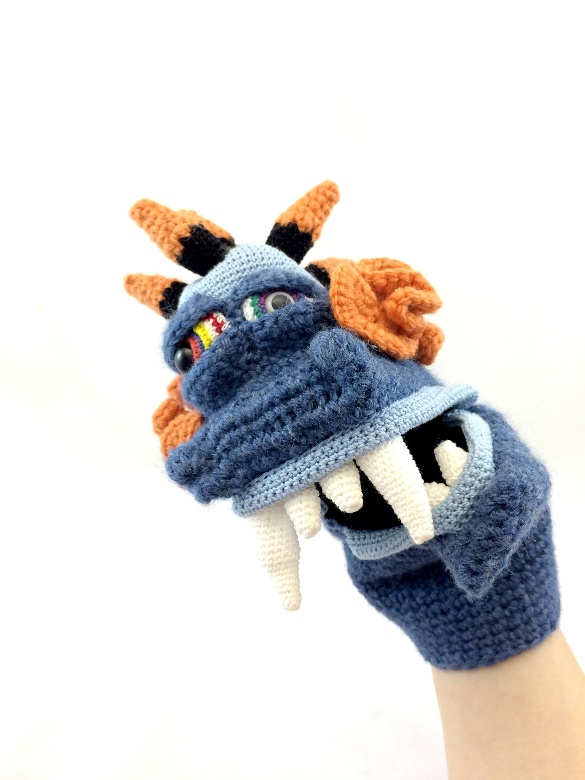 Knot By Gran'ma Digital Crochet Pattern Monster Puppet Crochet Pattern