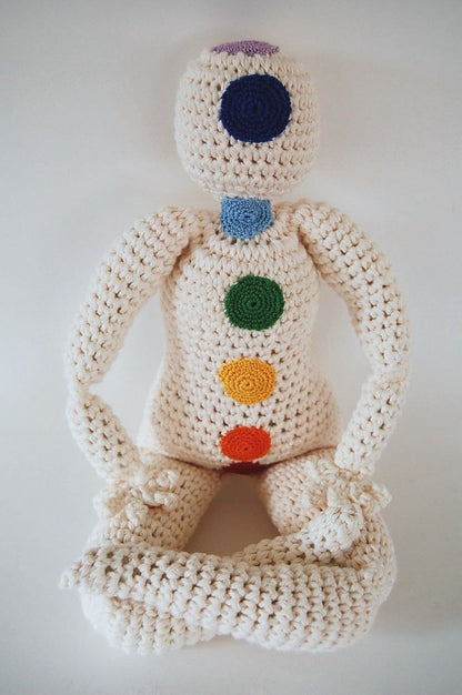 Knot By Gran'ma Digital Crochet Pattern Chakra Reiki Amigurumi Doll Crochet Pattern