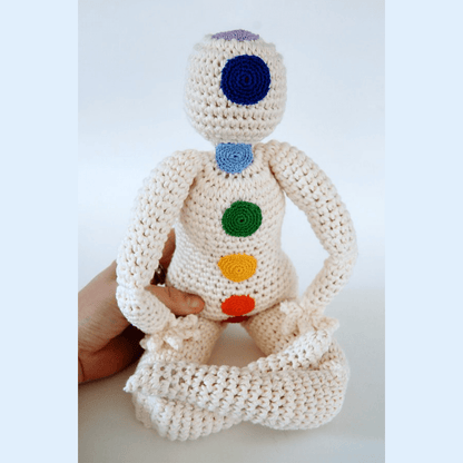 Knot By Gran'ma Digital Crochet Pattern Chakra Reiki Amigurumi Doll Crochet Pattern