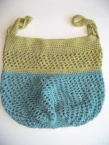 Knot By Gran'ma Digital Crochet Pattern Easy Shopping Bag Crochet Pattern