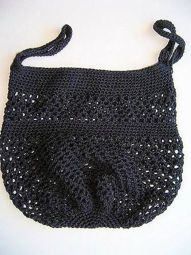 Knot By Gran'ma Digital Crochet Pattern Easy Shopping Bag Crochet Pattern