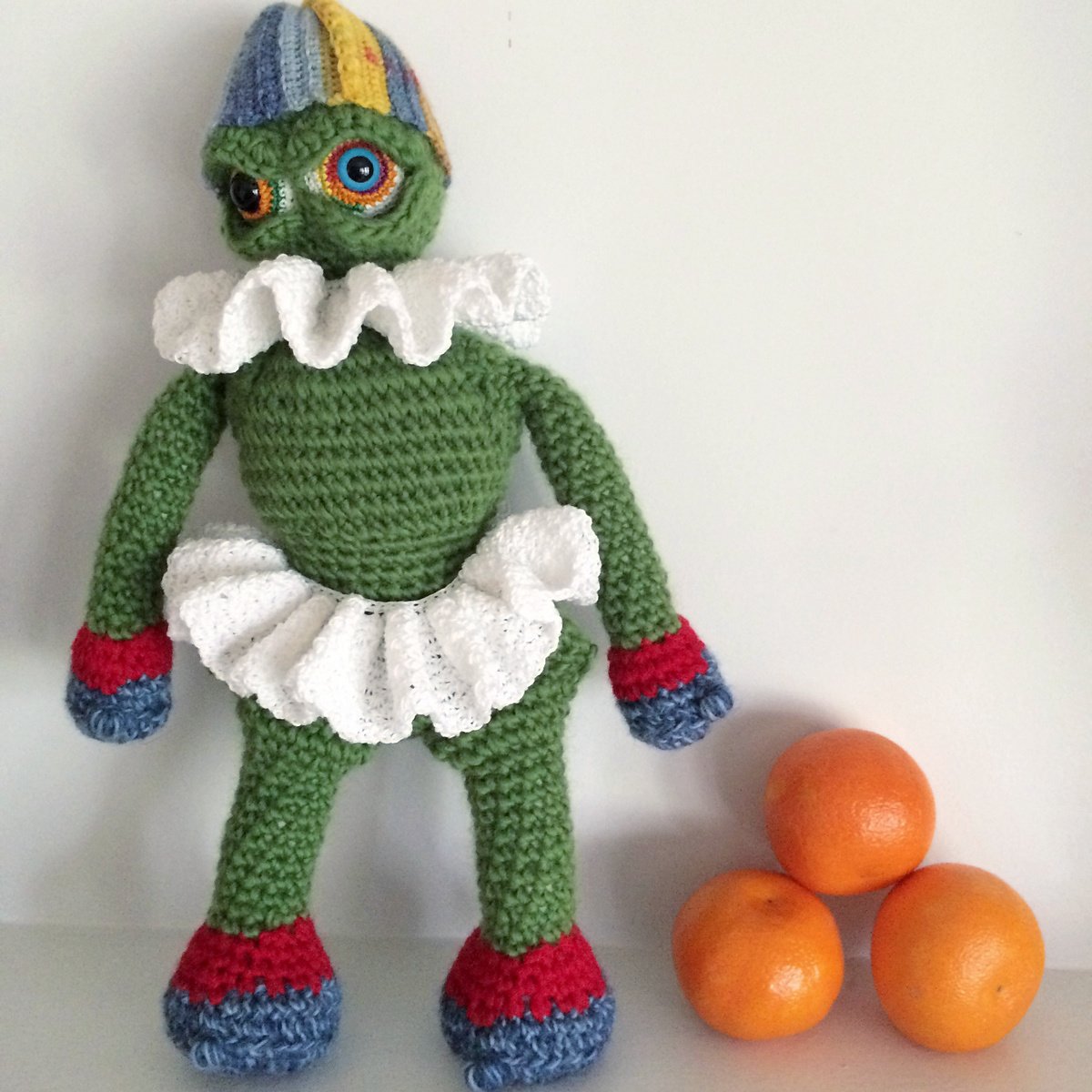 Knot By Gran'ma Digital Crochet Pattern Holiday Monster Plush Amigurumi Doll Crochet Pattern