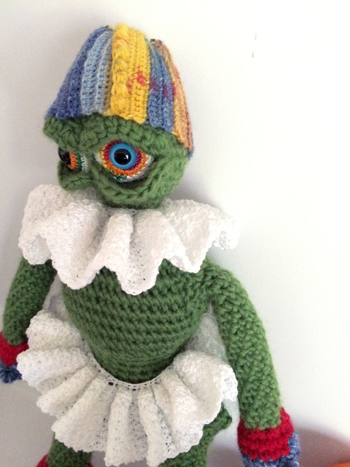 Knot By Gran'ma Digital Crochet Pattern Holiday Monster Plush Amigurumi Doll Crochet Pattern