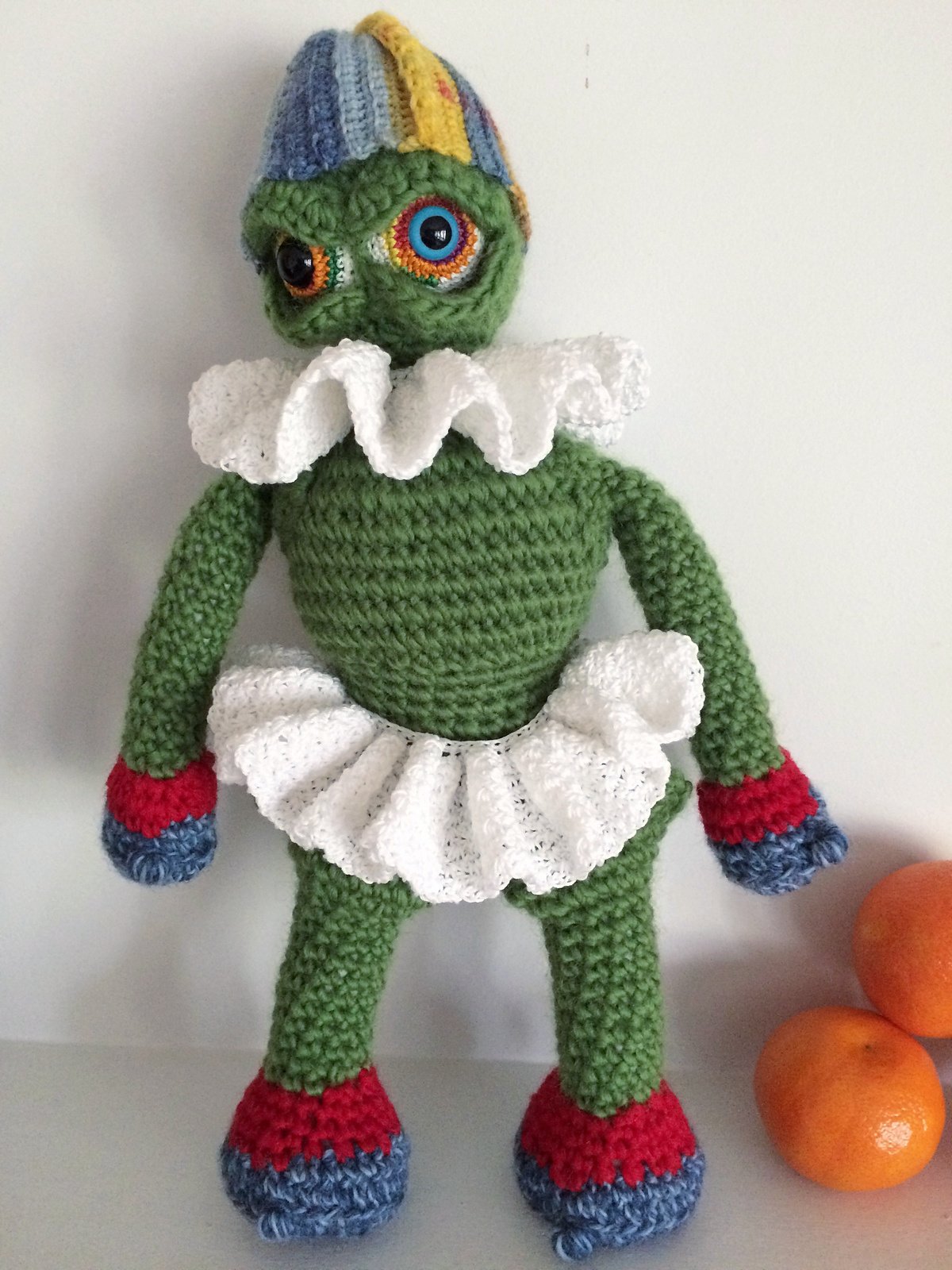 Knot By Gran'ma Digital Crochet Pattern Holiday Monster Plush Amigurumi Doll Crochet Pattern