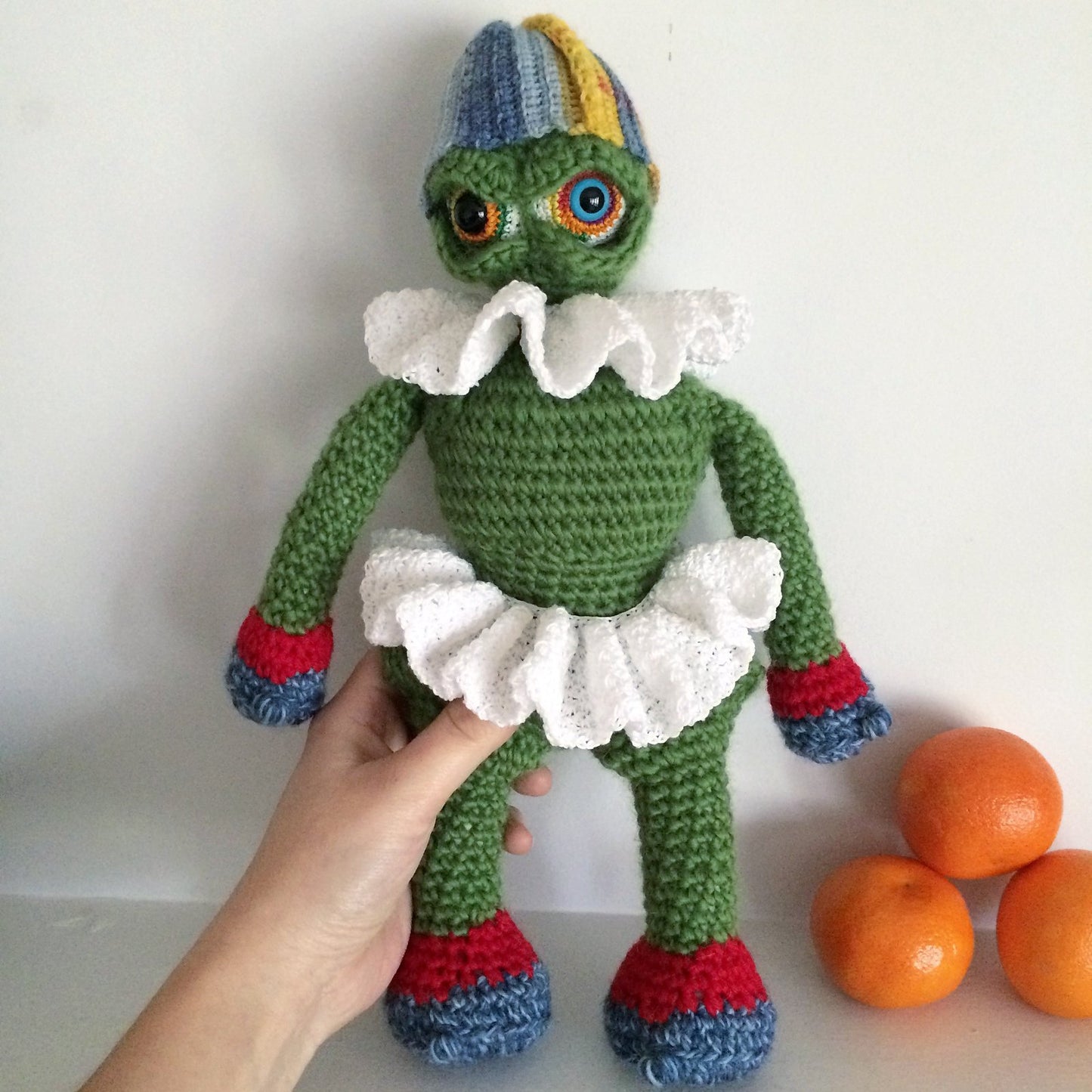 Knot By Gran'ma Digital Crochet Pattern Holiday Monster Plush Amigurumi Doll Crochet Pattern
