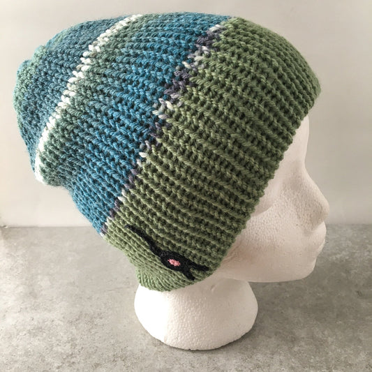 Knot By Gran'ma Hat Cat Butt Beanie Forest Walk Hat
