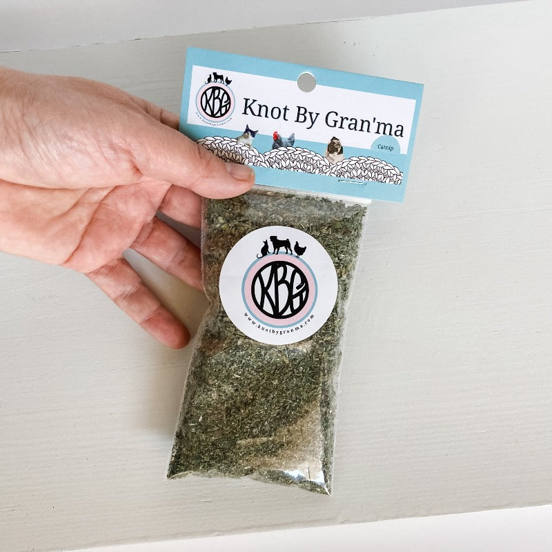 all natural homegrown catnip by Knot By Gran'ma