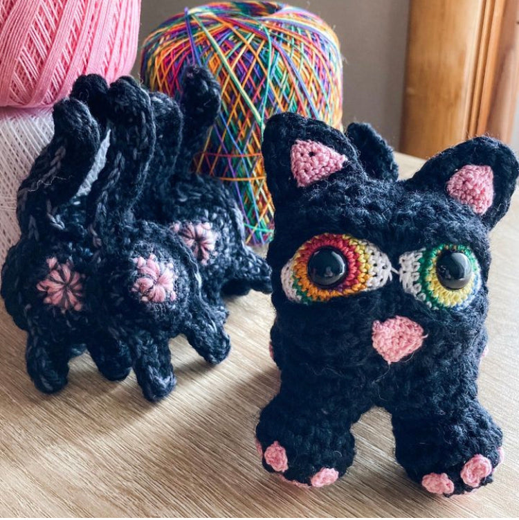 DIY Pretty Kitty Cat Doll Crochet Pattern Kit