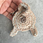 Knot By Gran'ma  Keychain Fawn Pug Butt Funny Novelty Keychain