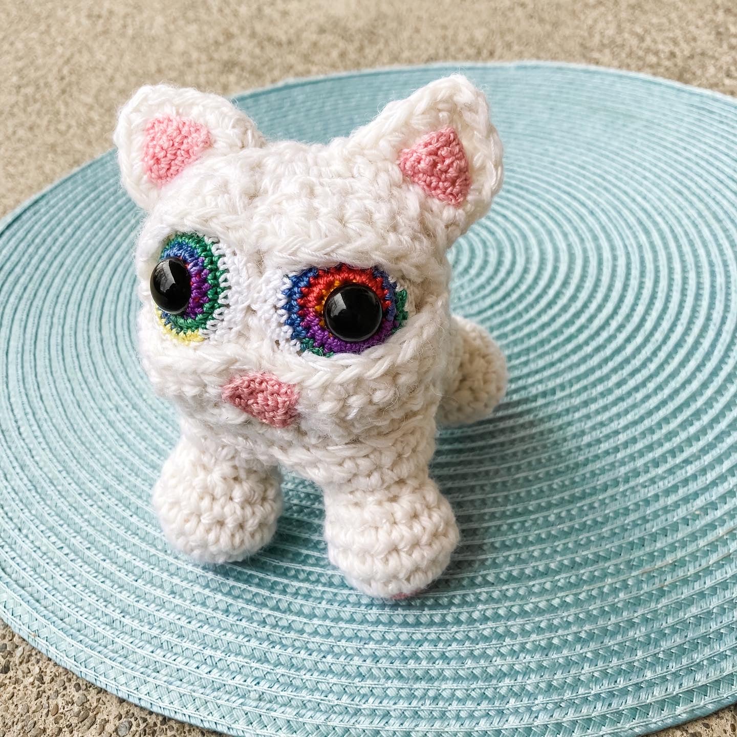 Pretty Kitty Cat Doll Crochet Pattern