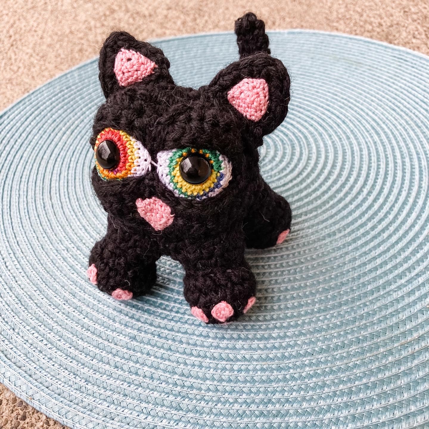 Pretty Kitty Cat Doll Crochet Pattern