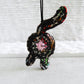 Knot By Gran'ma Ornament Funny Rainbow Black Cat Butt Ornament