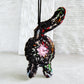 Knot By Gran'ma Ornament Funny Rainbow Black Cat Butt Ornament